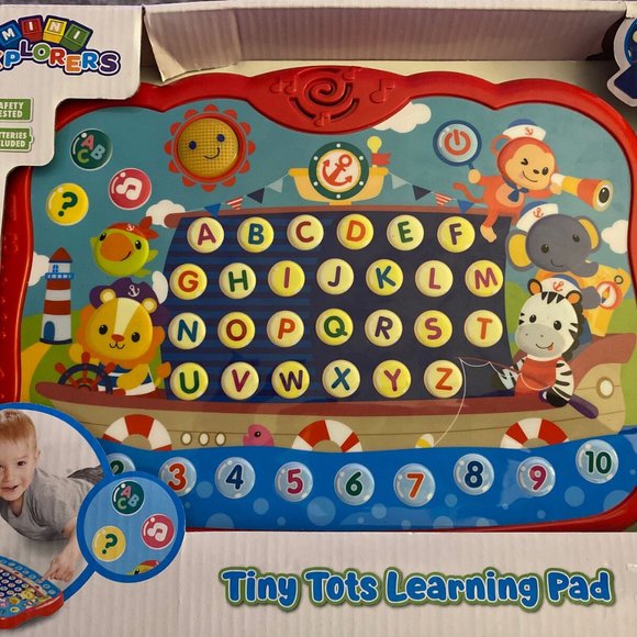 Tiny Tots Learning Tablet Kids ,ABC,Numbers, Alphabet Sounds, Music 🆕😮‍💨⚡🚚 - Picture 3 of 15